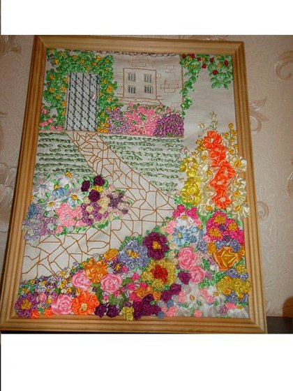 Работа «прогулка по саду»