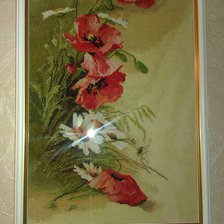 Работа «Красные маки»