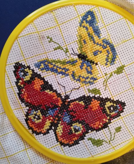 Работа «БАБОЧКИ РЕБЁНКА»