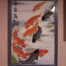 Работа «Карпы после оформления»