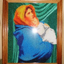 Работа «Мадонна с младенцем»