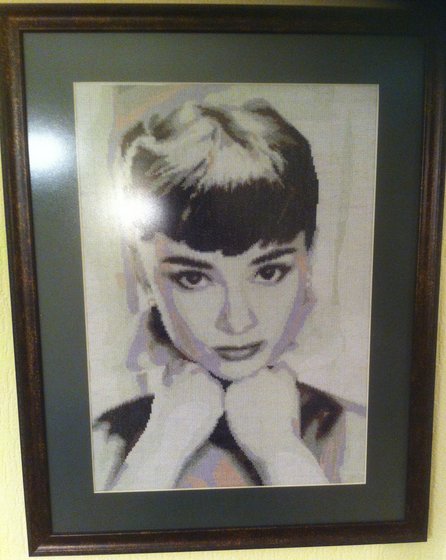 Работа «Одри Хепберн»