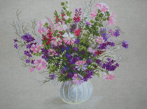 Работа «Летний букет»