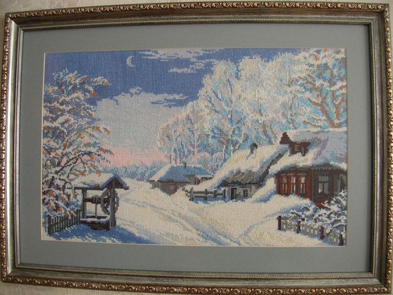 Работа «Русская зима»