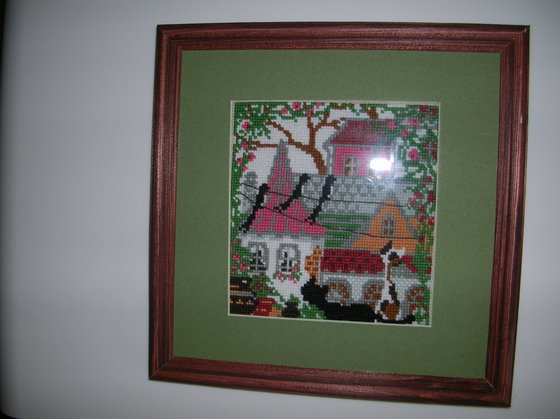 Работа «Коты лето»