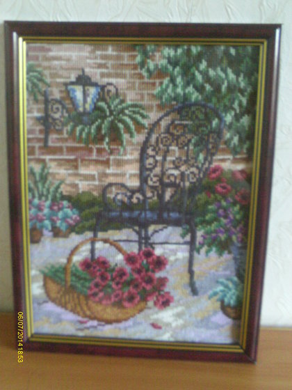 Работа «уютный дворик»