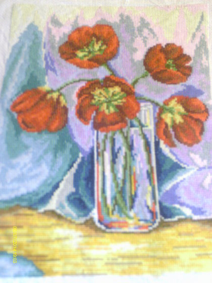 Работа «тюльпаны»