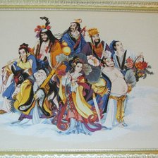 Работа «"Восемь бессмертных"»