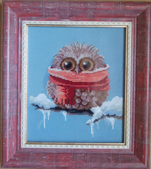 Работа «Совенок Зима»