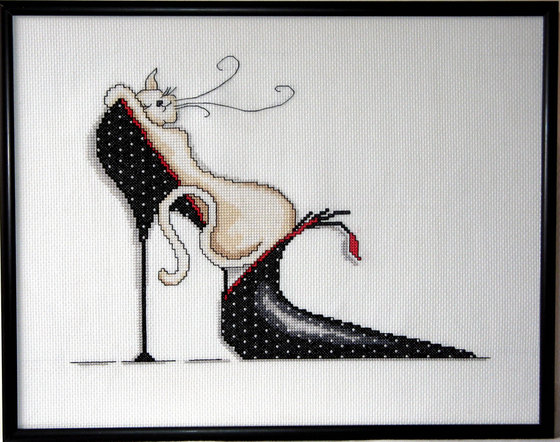 Работа «Гламурная кошечка»