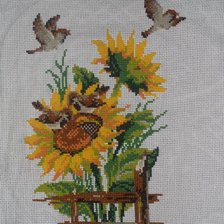 Работа «подсолнухи»