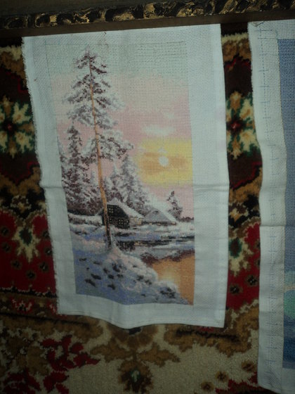 Работа «зимний вечер»