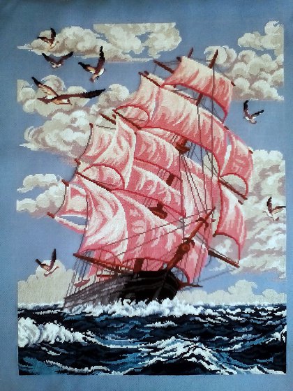 Работа «Алые паруса»