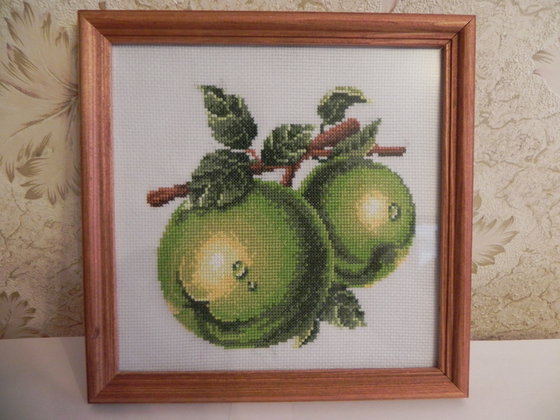 Работа «Наливные яблочки»