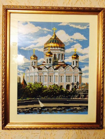 Работа «Храм Христа Спасителя»