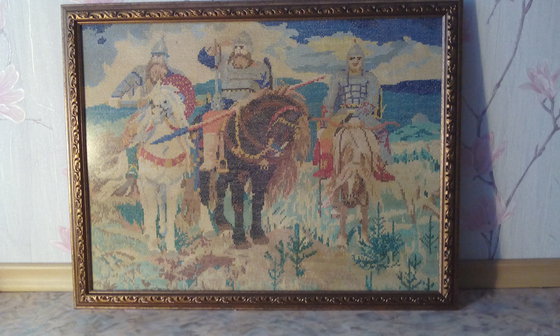 Работа «Три богатыря»