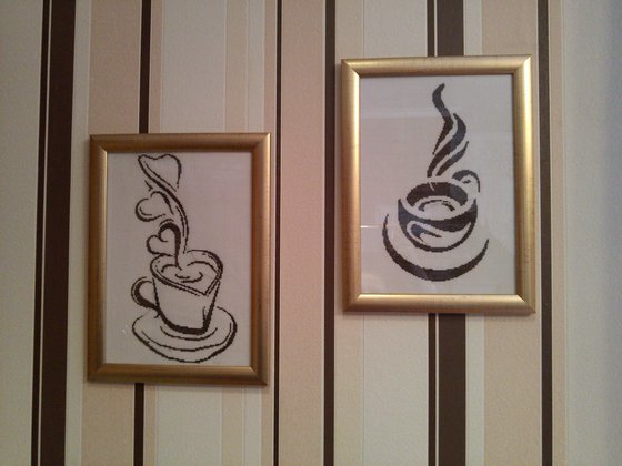 Работа «Кофейные парочки»