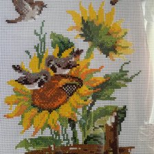 Работа «Подсолнухи»