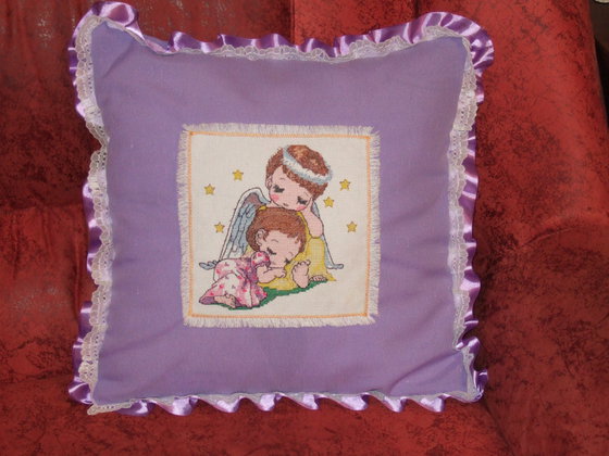 Работа «Аннушка с Ангелом»