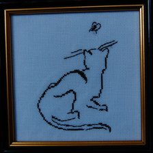 Работа «Кошка (графика)»