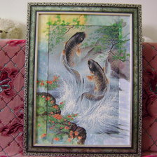 Работа «карпы в оформлении»