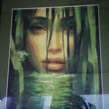 Работа «нимфа наконец то вставила в багет ура»