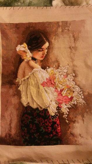 Работа «испанка от "дименшенс"»