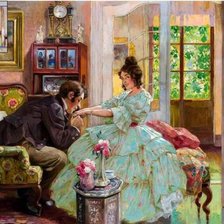 Работа «кокетка»