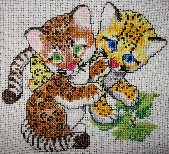 Работа «"ДВА МАЛЕНЬКИХ ЛЕОПАРДИКА"»