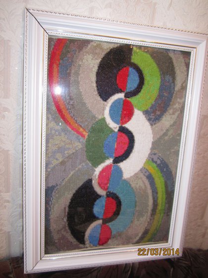 Работа «Из музея г. Лиона, Франция, вышивка»