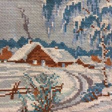 Работа «Зима»