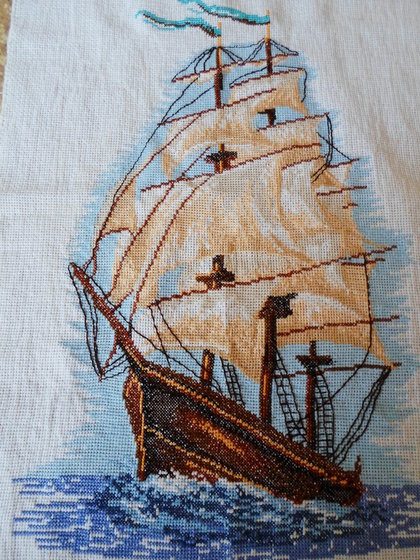 Работа «кораблик»