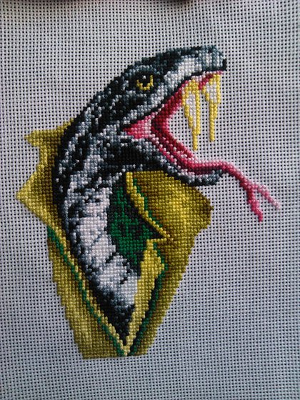 Работа «Рождение змеи»