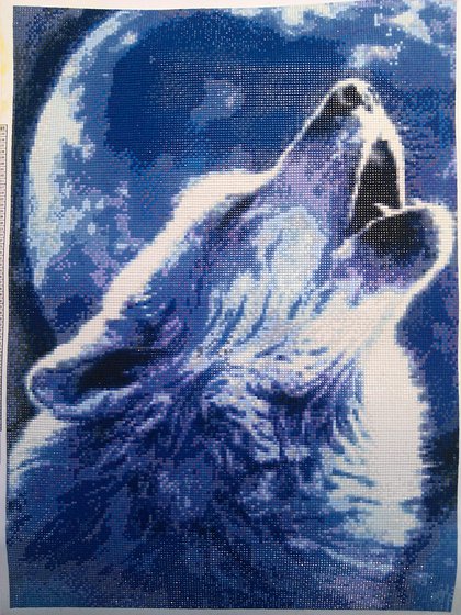 Работа «Голубой волк»