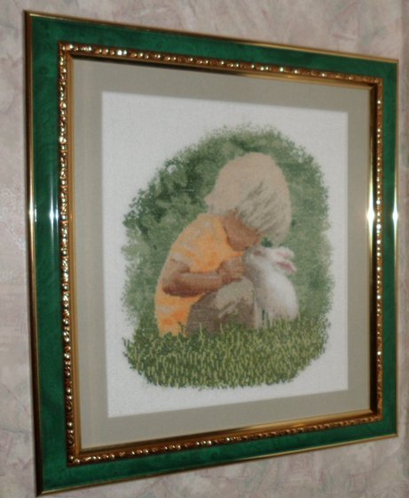 Работа «Малюк і кролик»