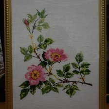 Работа «"Ветка шиповника"»