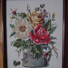 Работа «цветы (ЖУРНАЛ SPECIAL BURDA 98)»