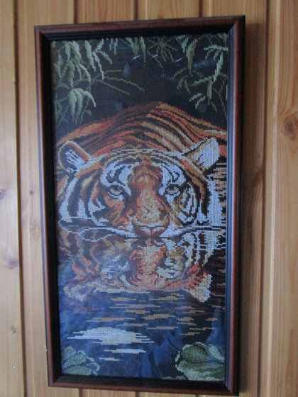 Работа «набор М.П.Студия - плывущий тигр»