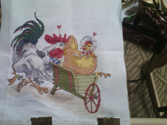 Работа «Молодожены»