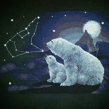 Работа «Мишки на севере»