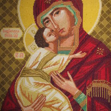 Работа «Владимирская икона богородицы»