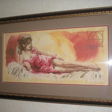 Работа «Девушка»