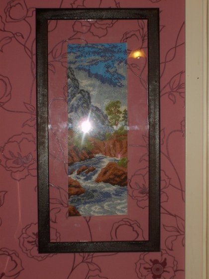 Работа «горный пейзаж»