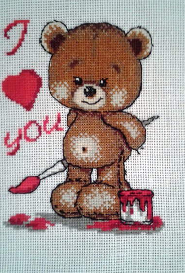 Работа «Мишка любимому :)»