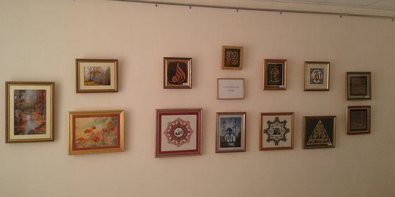 Работа «Мои работы на выставке краеведческого музея»