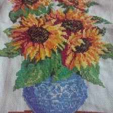 Работа «подсолнухи»