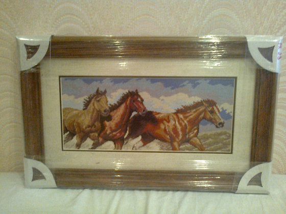 Работа «лошади (подарок прекрасному человеку)»
