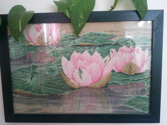 Работа «Лотосы»