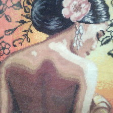 Работа «Восточная девушка»