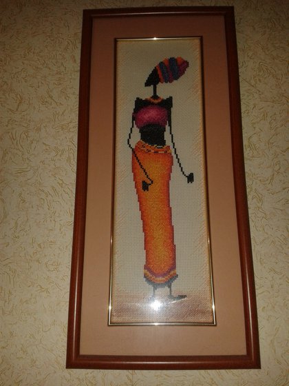 Работа «Триптих "Африканки"»